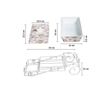 Vicenza Wadah Saji dengan Rak Melati BA808